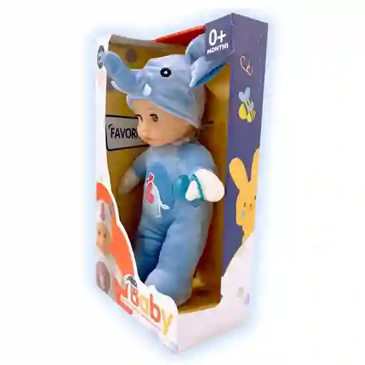 Muñeco Bebe Niñas Mi Baby Sonido Felpa Juguete Elefante