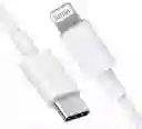 Cable Usb Tipo C A Lightning Homologado 2mts