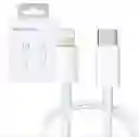 Cable Usb Tipo C A Lightning Homologado 2mts