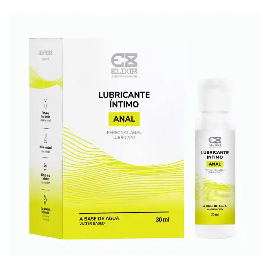 Lubricante Íntimo Anal 30 Ml Elixir