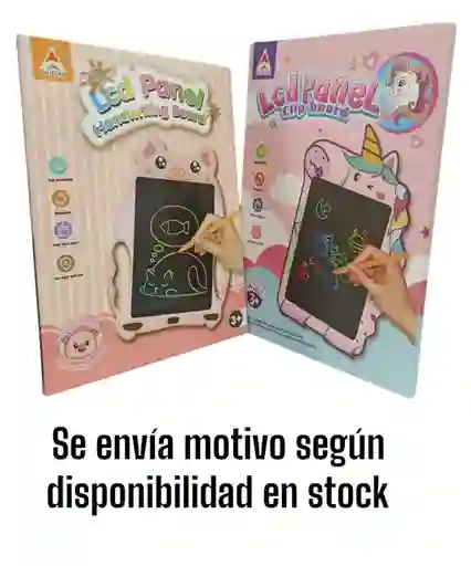 Tablero De Escritura Lcd Para Niñas