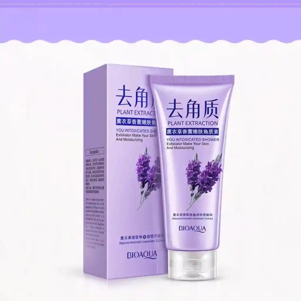 Exfoliante Facial Extracto De Lavanda