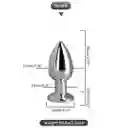 Plug Anal Vibrador Olimpo Talla S