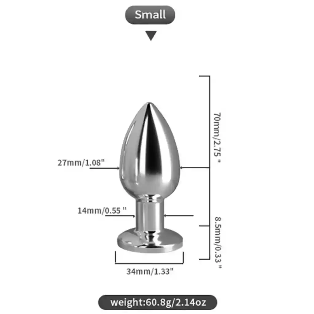 Plug Anal Vibrador Olimpo Talla S