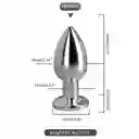 Plug Anal Vibrador Olimpo Talla M