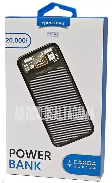 Power Bank 20.000 Mah Speedsong Sg-2895