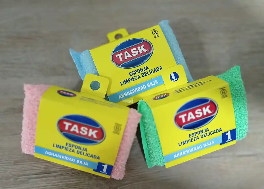 Aa Esponja Limpieza Delicada Color Task X 1u