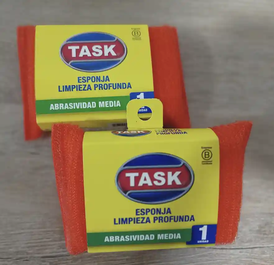 Aa Esponja Limpieza Produnda Color Task X 1u