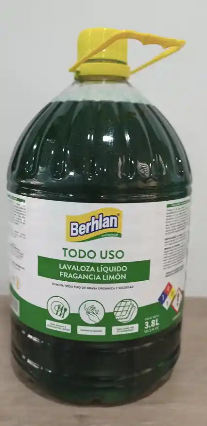 Bh Todouso Lavaloza X 3800ml Limon