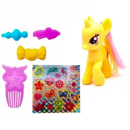 Unicornio My Little Pony Juguete Niña Colecciòn + Pegatina