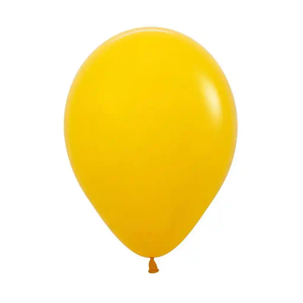 Globo Amarillo Miel Fashion R-12 X 12 Globos