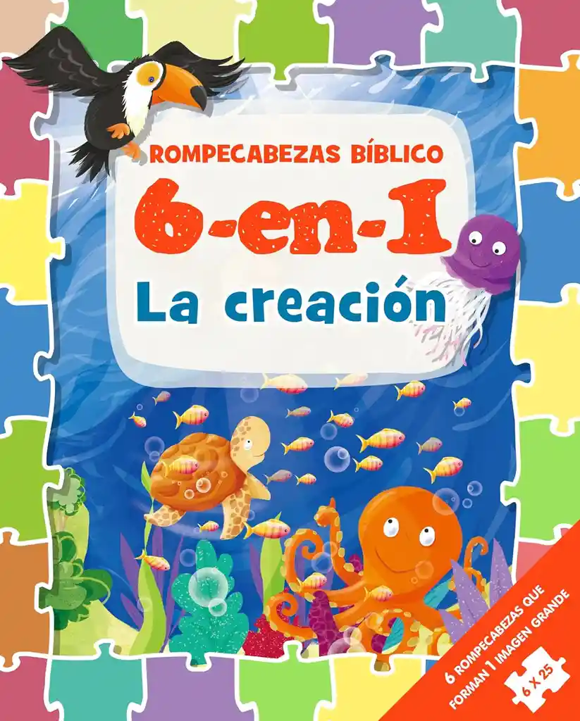 6 En 1 Biblia Rompecabezas / La Creación