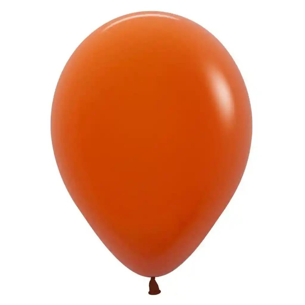 Globo Naranja Cobrizo Fashion R-12 X 12 Globos