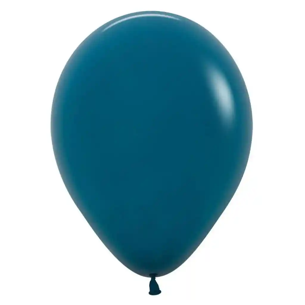 Globo Turquesa Profundo Fashion R-12 X 12 Globos