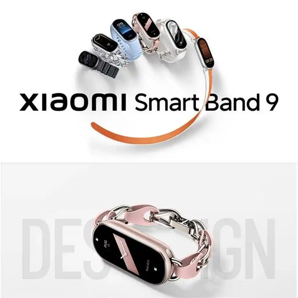 Xiaomi Smart Band 9, Pulsera Inteligente Smartwatch Bt, Black