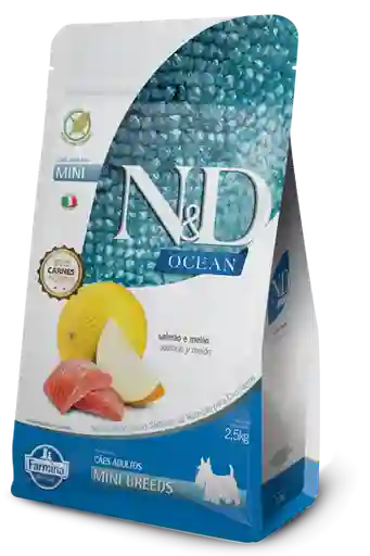 Nd Ocean Canine Adult Mini Salmao 0,8kg