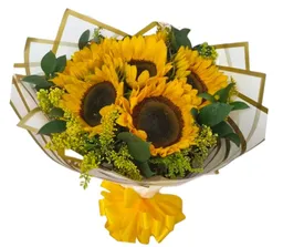 Bouquet De 8 Girasoles