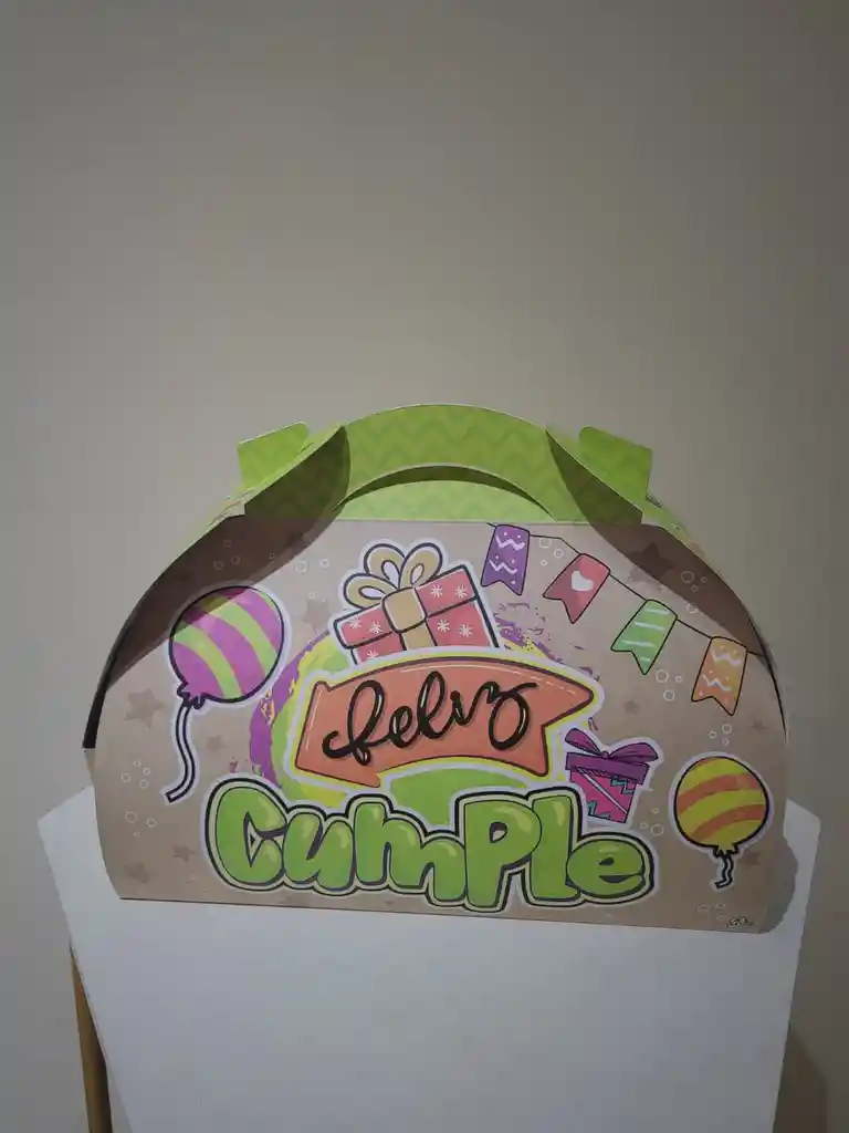 Caja Bolso Feliz Cumpleaños