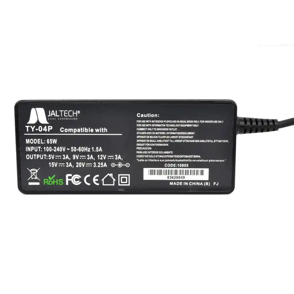 Cargador Para Macbook Tipo C 65w