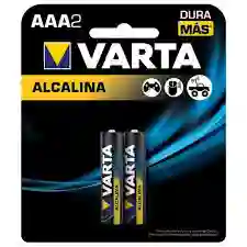 Pilas Baterias Varta Alcalina 3aaa X 2 Unidades