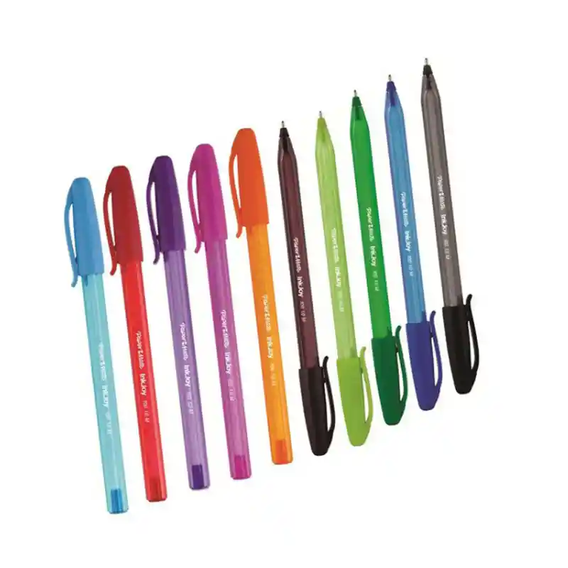 Bolígrafo Kilométrico Con Tapa Verde Manzana