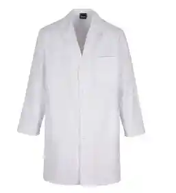 Bata Blanca Para Laboratorio Manga Larga Talla S Largo 29 Y Ancho 17