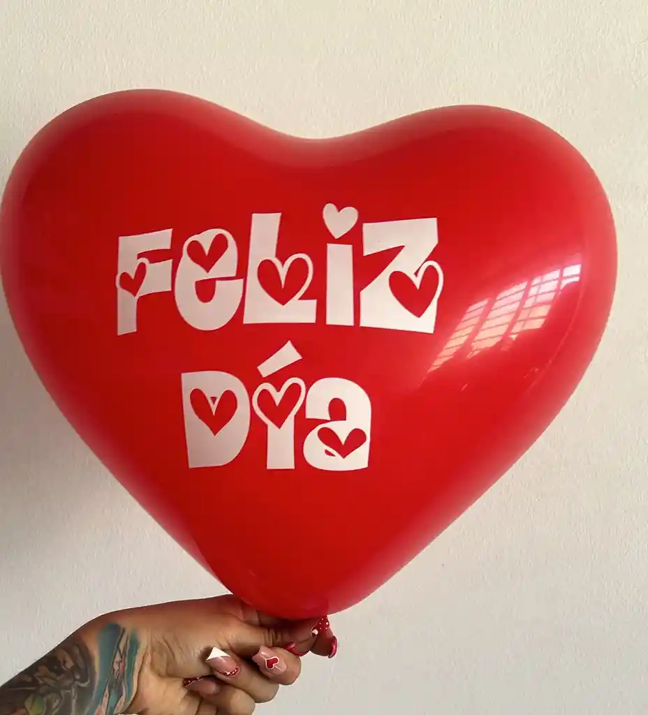 Bombas / Globos R-12 Sempertex Corazon Te Amo Rojas X12