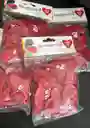 Bombas / Globos R-12 Sempertex Corazon Te Amo Rojas X12