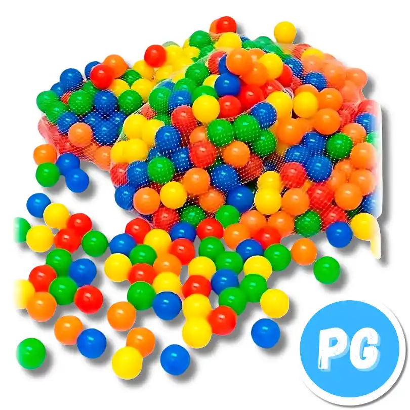 Bolsa Pelotas Plasticas Para Piscina X500 Unds