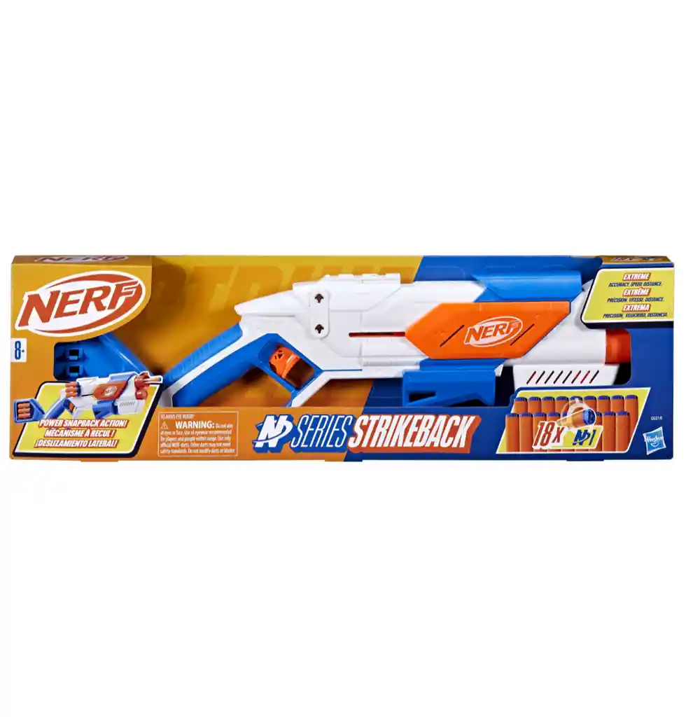 Lanzador Nerf N Series Strikeback