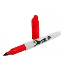 Marcador Sharpie Punta Fina *und Rojo