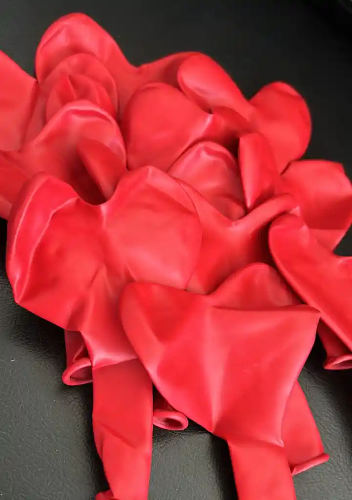 Bombas / Globos R-12 Sempertex Corazon Rojo Liso X12