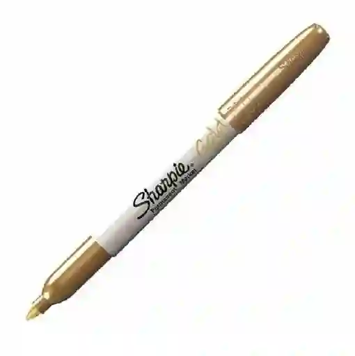 Marcador Sharpie Punta Fina *und Gold Metalic