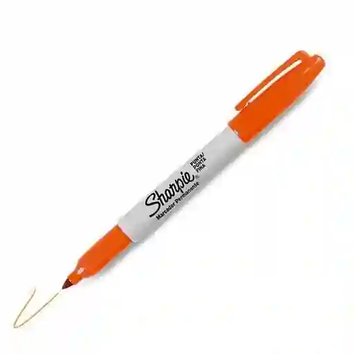 Marcador Sharpie Punta Fina *und Naranja