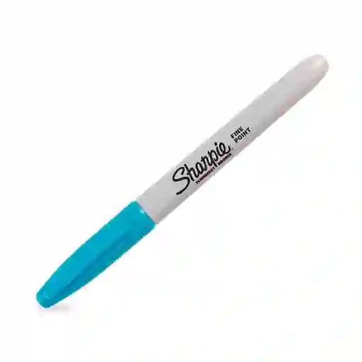 Marcador Sharpie Punta Fina *und Azul Claro