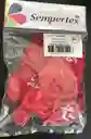 Bombas / Globos R-12 Sempertex Corazon Te Amo Rojas X12