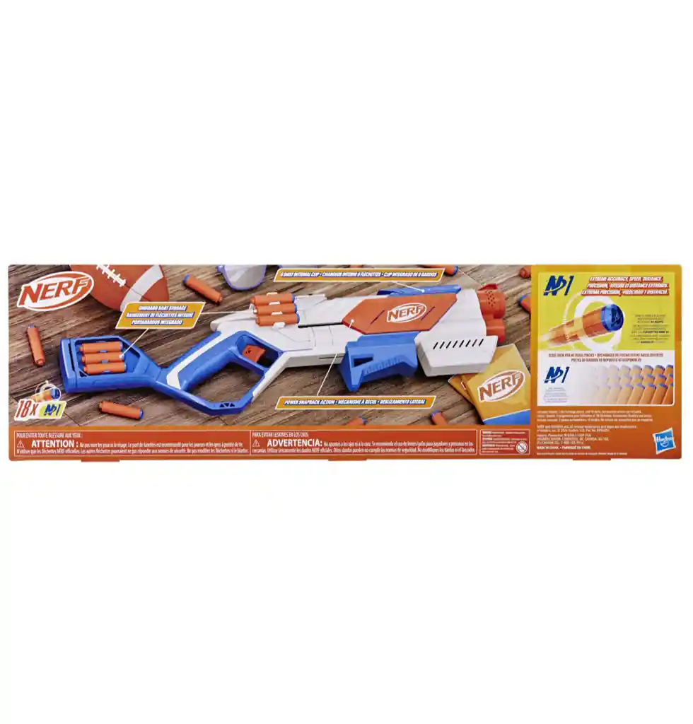 Lanzador Nerf N Series Strikeback