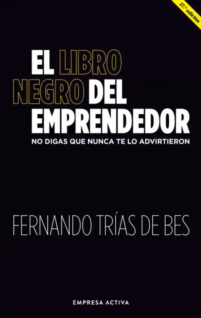 El Libro Negro Del Emprendedor