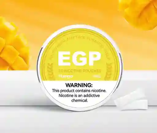 Egp Mango 9mg - Parches De Nicotina, Nicotine Pouches