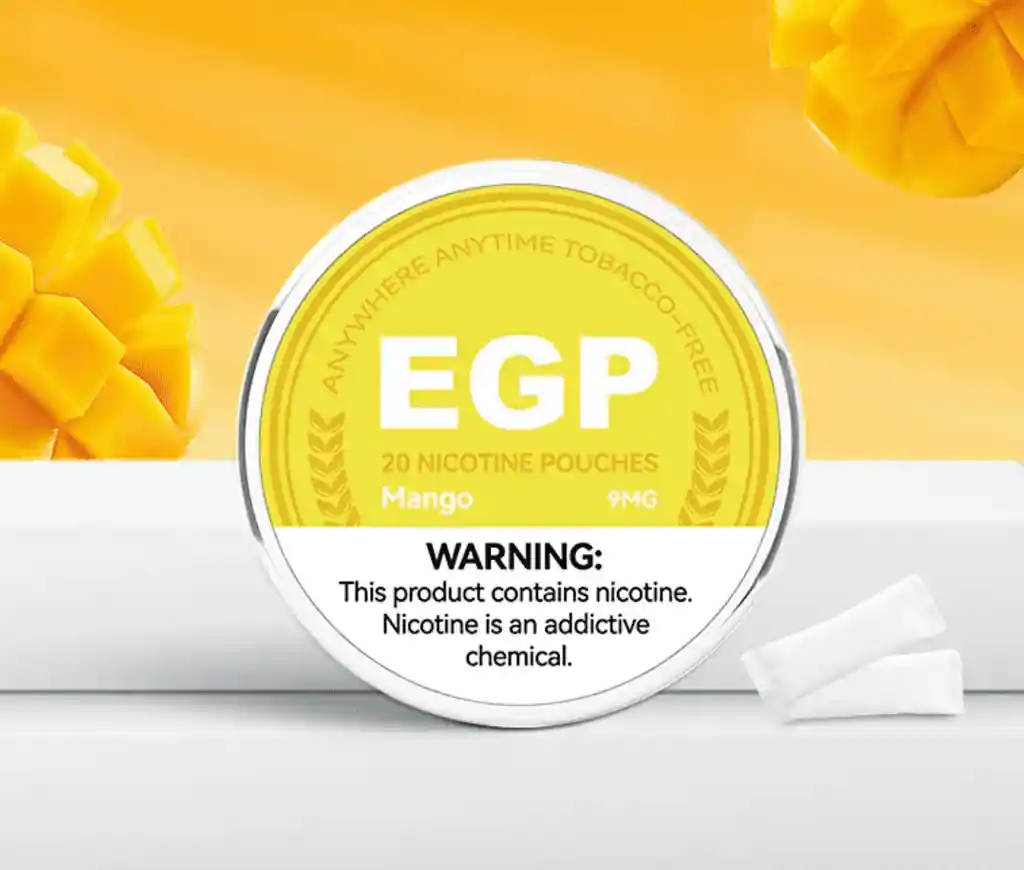 Egp Mango 9mg - Parches De Nicotina, Nicotine Pouches