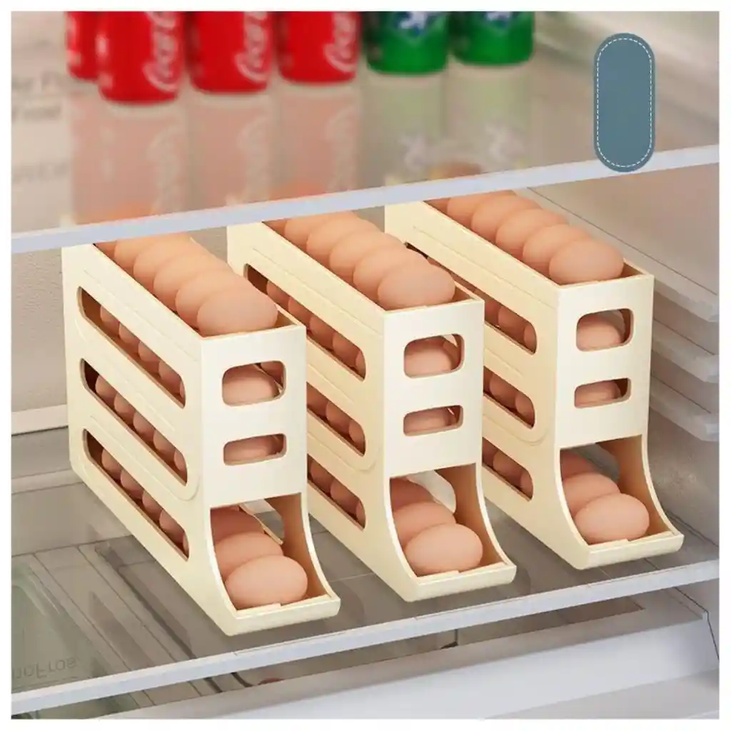 Estante De Huevos Para Refrigerador De 4 Capas