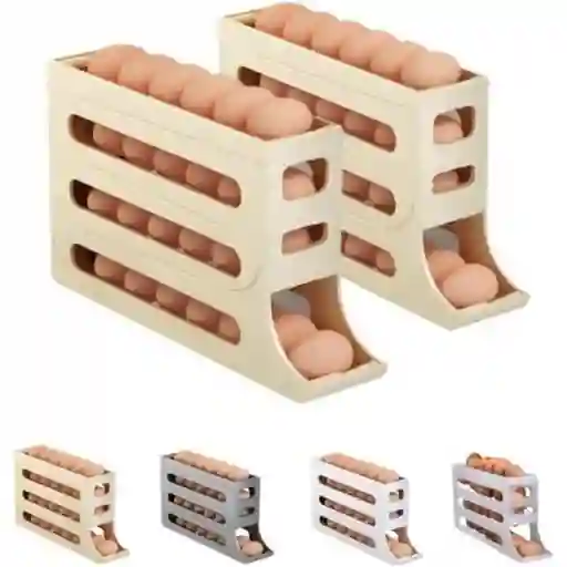 Estante De Huevos Para Refrigerador De 4 Capas