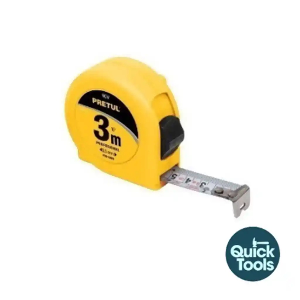Flexometro Bull Amarillo 3mts