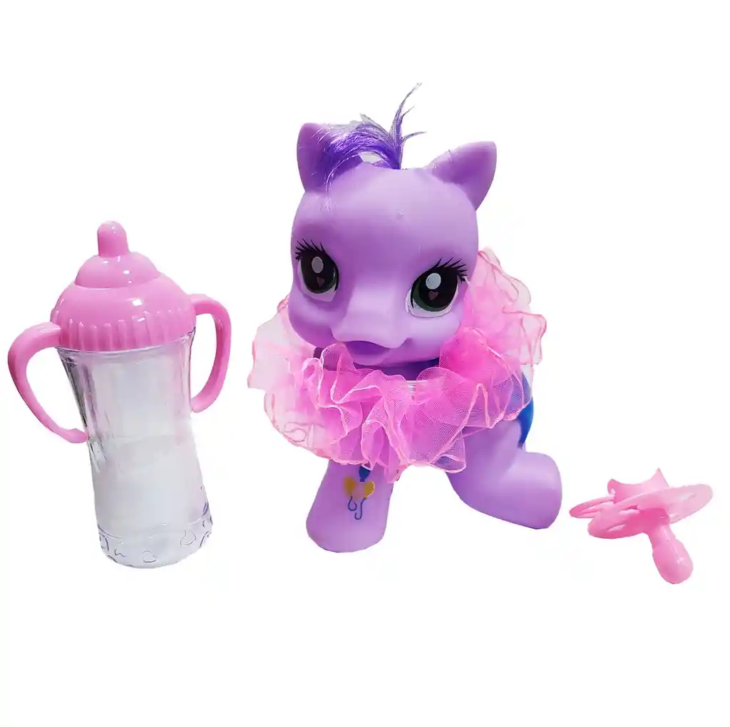 Unicornio Pony Bebe Chupo Tetero Juguete Niñas Interactivo