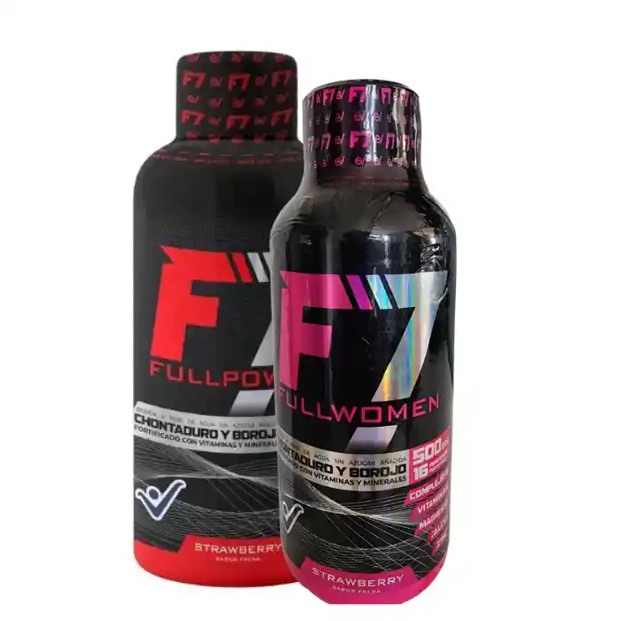 Kit Potenciador Sexual Masculino Fullpower+ Potenciador Sexual Femenino Full Woman 500 Ml