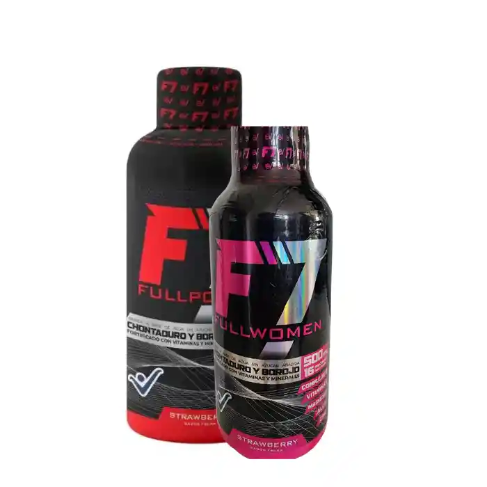 Kit Potenciador Sexual Masculino Fullpower+ Potenciador Sexual Femenino Full Woman 500 Ml