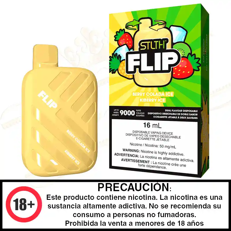 Flip Berry Colada Ice/ Kiberry Ice 50mg 9.000 Caladas