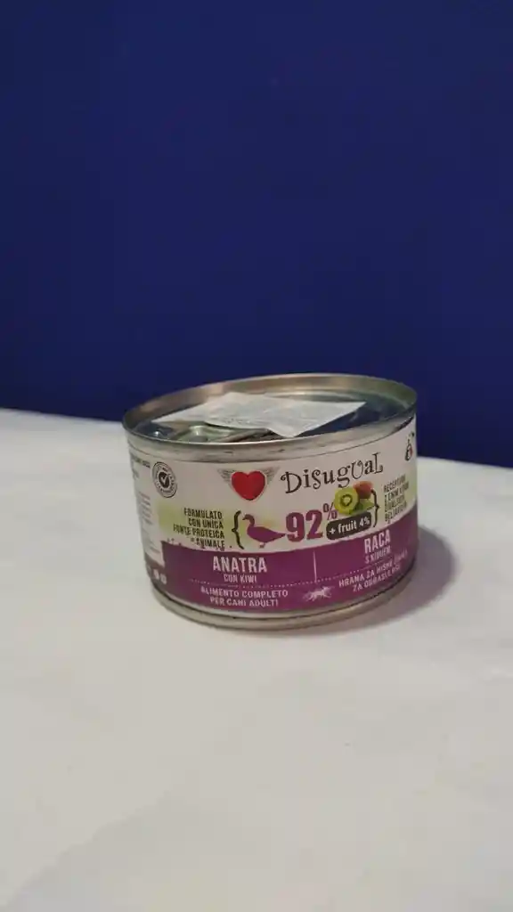 Disugual Alimento Humedo Para Perros De Pavo Y Kiwi 150gr