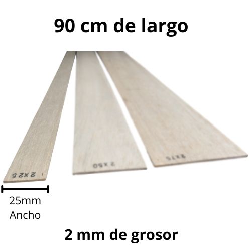 Tabla De Balso - 2 X 25 - Rappi