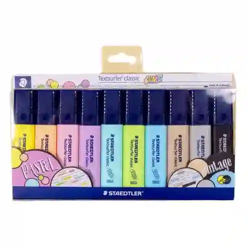 Staedtler Resaltadores X10